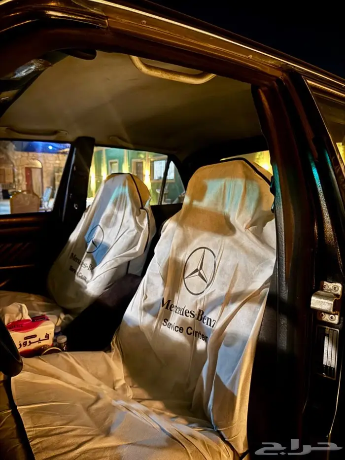 مرسيدس 300SE موديل 1991 اسود ملكي رئاسي 3