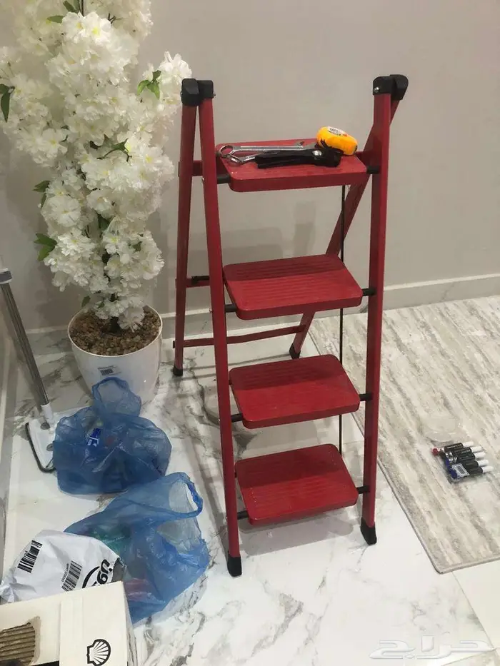 سلم 4 درجات ladder 4 steps 0