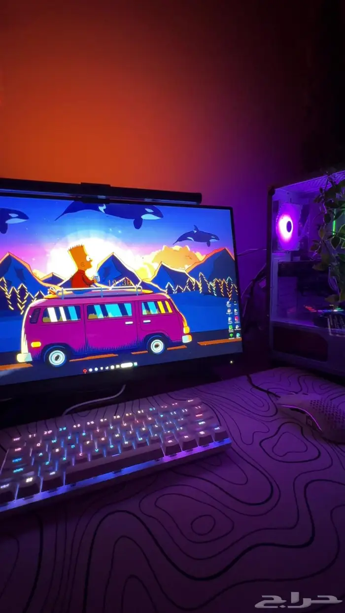 تجميعة pc 4060 ti قليل الاستخدام 1