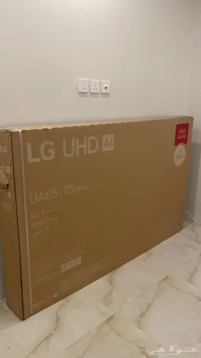 شاشة ال جي 75 بوصة 4K جديدة اصدار 2025 1