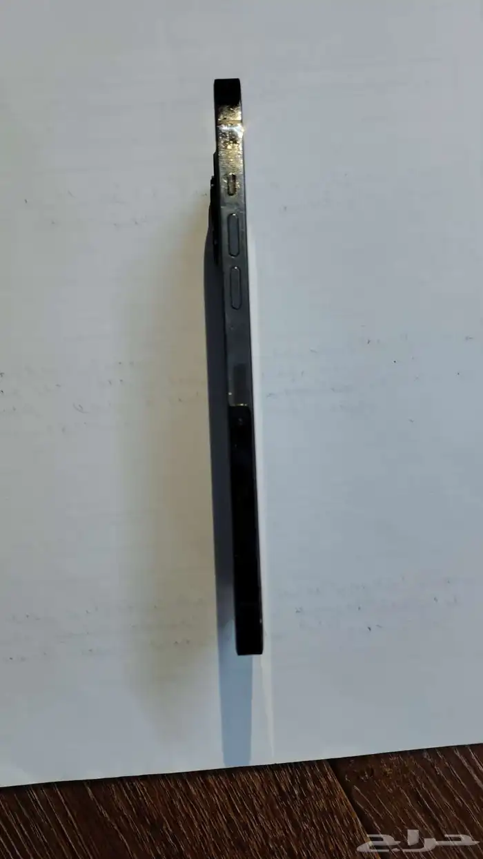 جوال ايفوان 12مغير سماعه الي تحت وشاشه مكسوره كسر خفيف 3