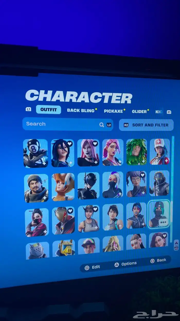 للبيع حساب فورت نايت 1