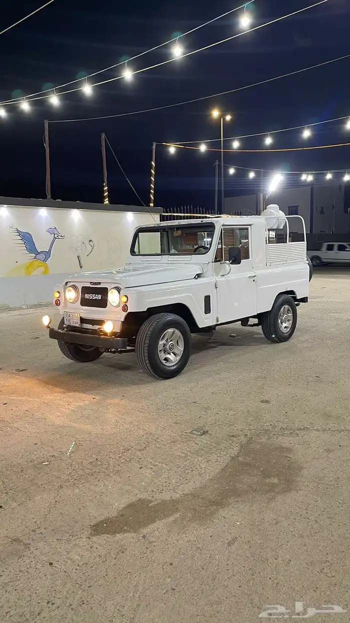 جيب نيسان موديل 80 نظيف gsxstn1 تحفه نادره للي يبي التراث ن 0