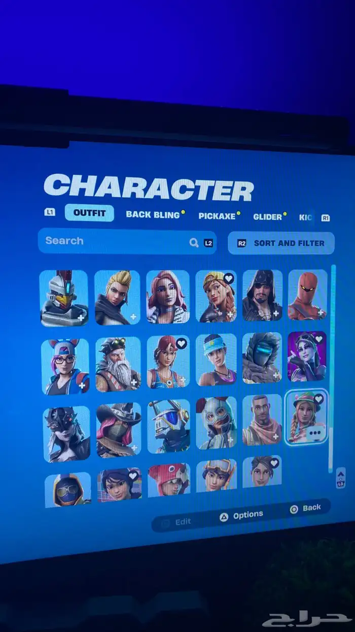 للبيع حساب فورت نايت 6