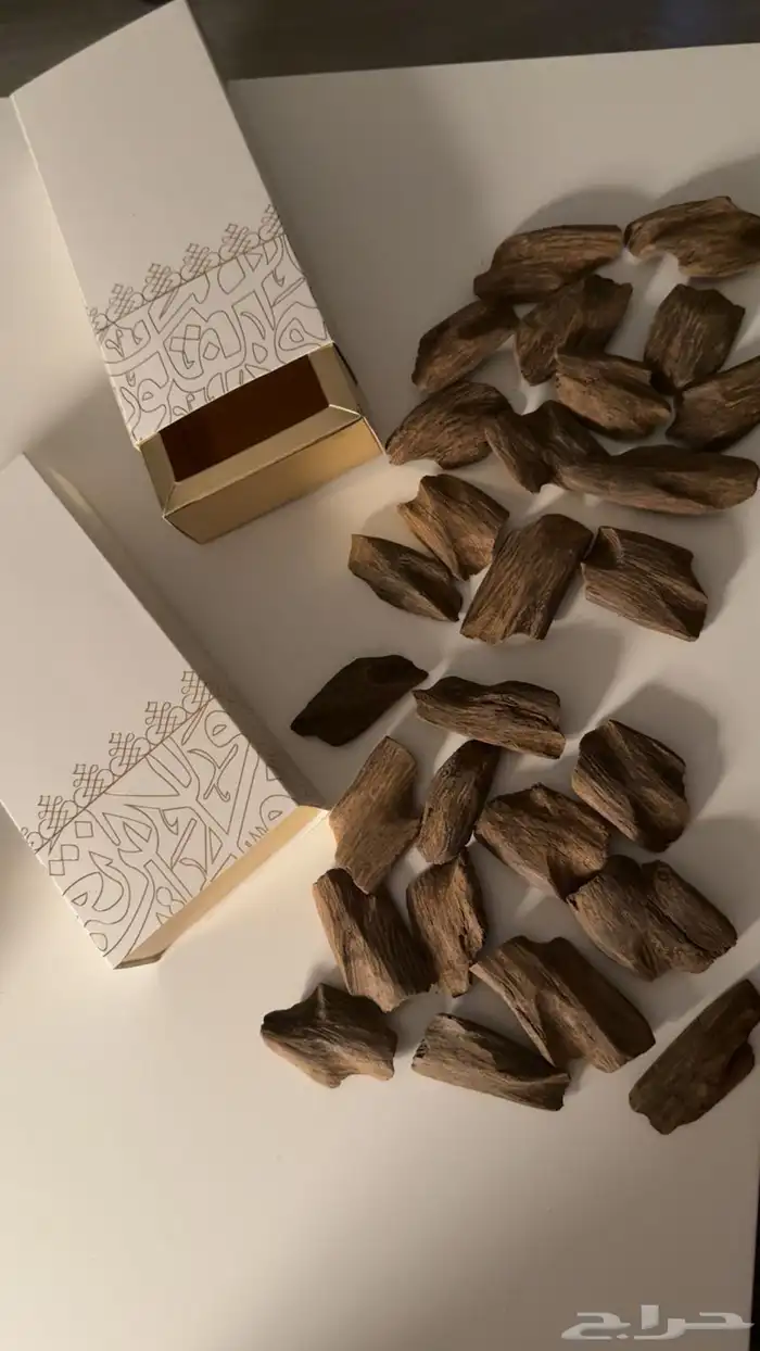 عود طبيعي محسن مروكي موروكي عود تايقر توزيعات هدايا سبح 8