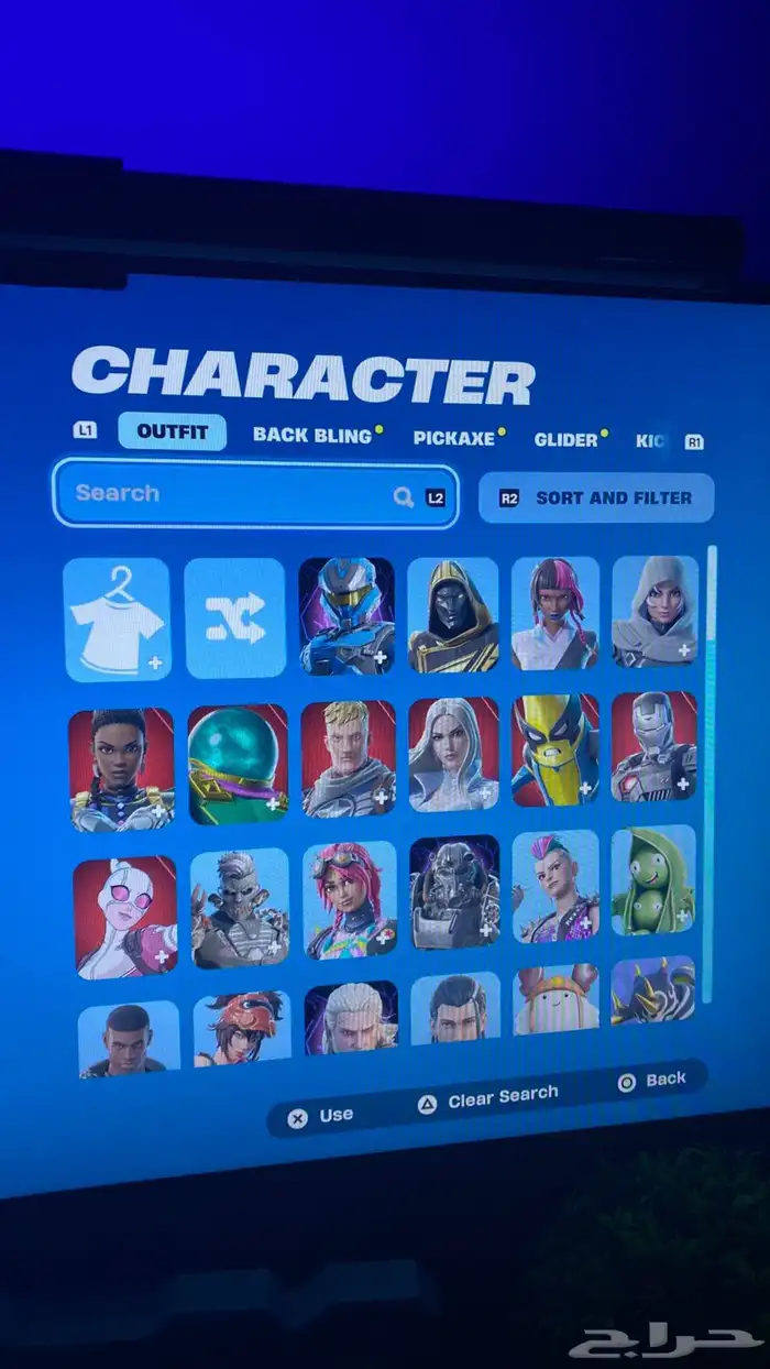 للبيع حساب فورت نايت 0