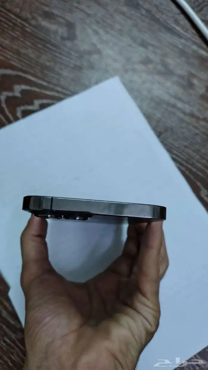 جوال ايفوان 12مغير سماعه الي تحت وشاشه مكسوره كسر خفيف 4