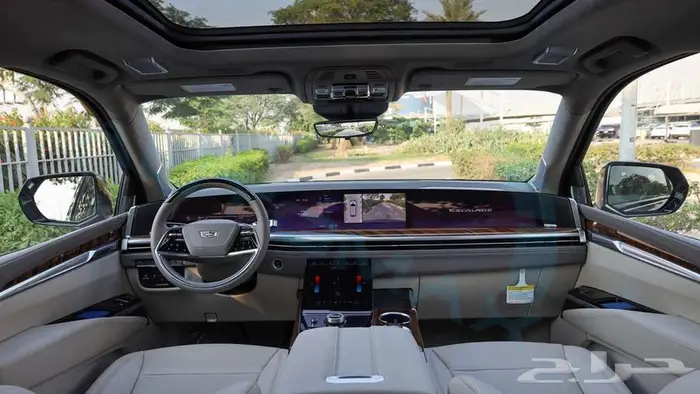 كاديلك اسكاليد Sport Platinum 600 2025 اصفار مع ضمان 8