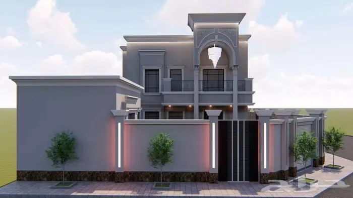 تصميم هندسي ثري دي خارجي 18