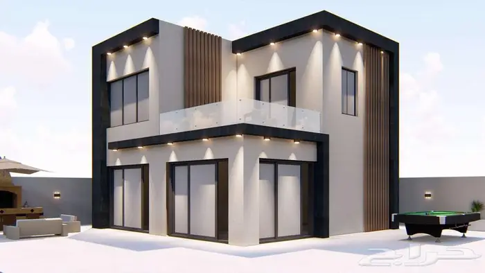 تصميم هندسي ثري دي خارجي 5