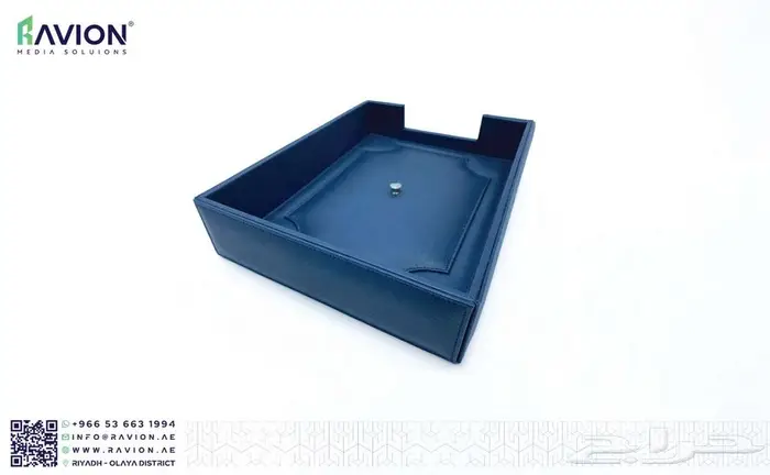 أطقم جلدية فاخرة وبتصاميم احترافية طقم جلد مكتبي 35