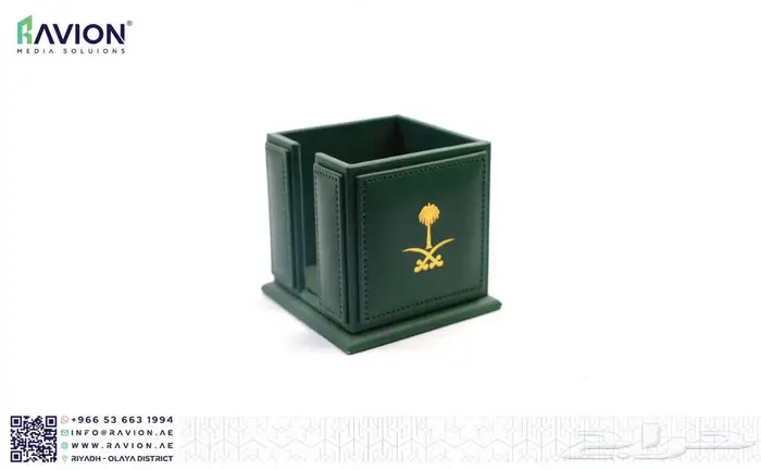 أطقم جلدية فاخرة وبتصاميم احترافية طقم جلد مكتبي 45