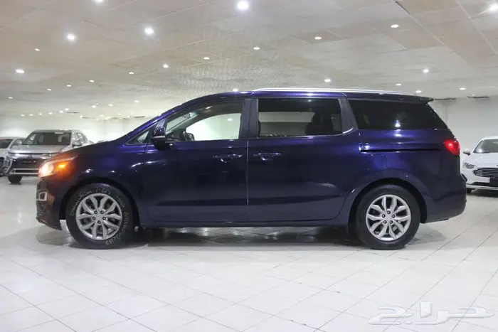 كيا كارنيفال 2020 ازرق بطاقة جمركية 15