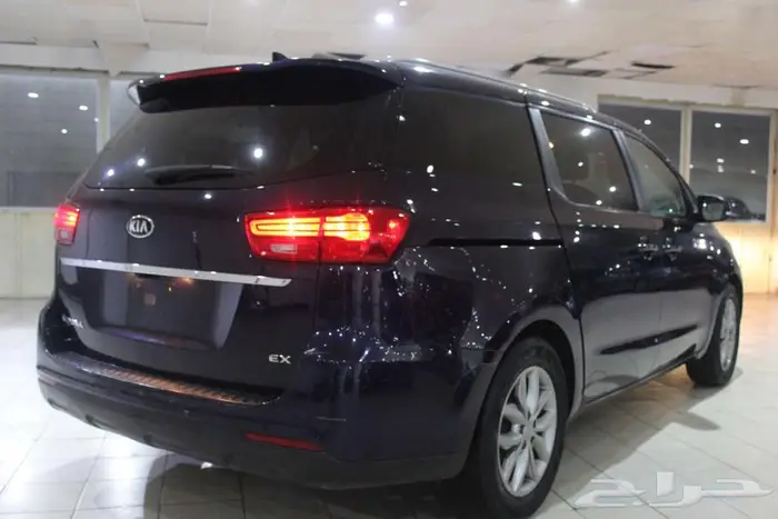 كيا كارنيفال 2020 ازرق بطاقة جمركية 5