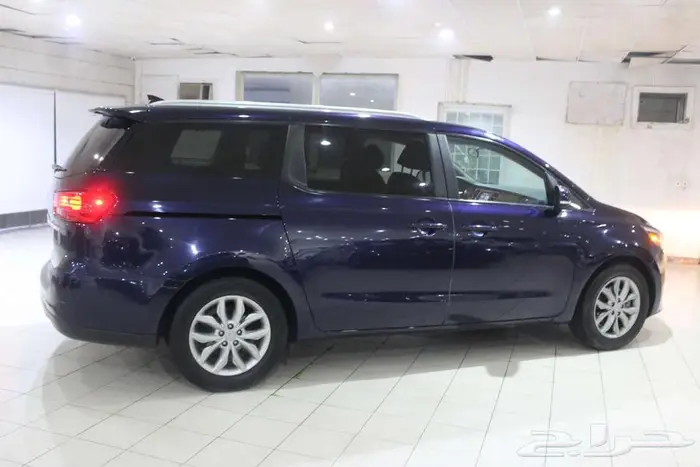 كيا كارنيفال 2020 ازرق بطاقة جمركية 21