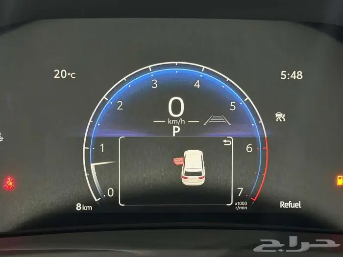 لاندكروزر جي اكس ار L5 خليجي بنزين رادار 2025 17