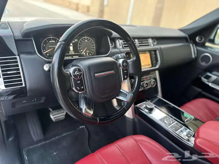 رنج روفر فوج لؤلؤي 2014 فوج سوبرتشارج نظيف جدا بحالة ممتازة 43