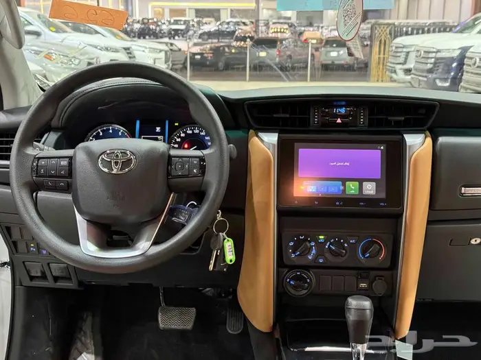 تويوتا فورتشنر دبل 4 سلندر ابيض بنزين 2026 اقل سعر 14