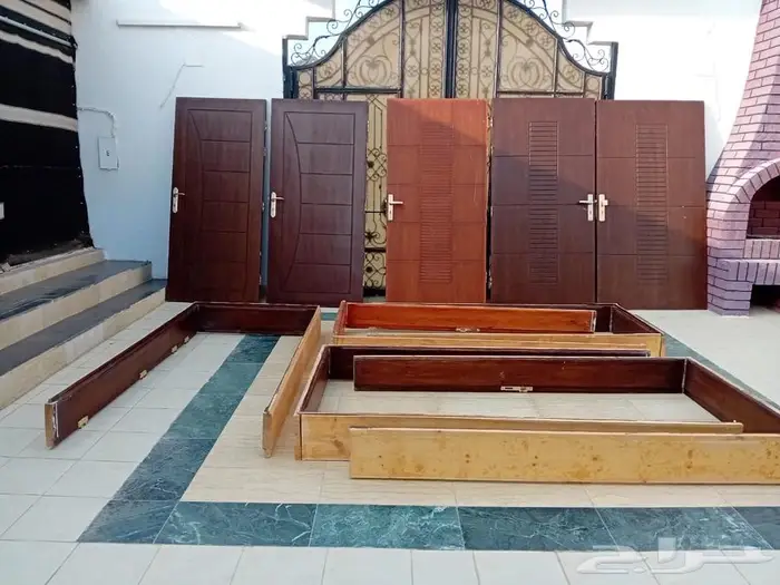 ابواب خشب فاخرة 1