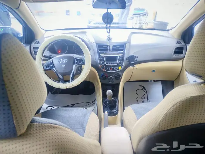 (( للجادين فقط )) للبيع هونداي أكسنت 2013   قير عادي 6