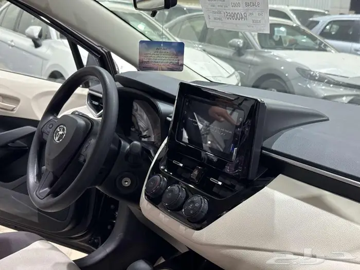 تويوتا كورولا 1.5 مطور جنوط اسود بنزين 2024 اقل سعر 15