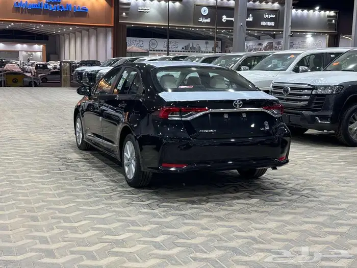 تويوتا كورولا 1.5 مطور جنوط اسود بنزين 2024 اقل سعر 22
