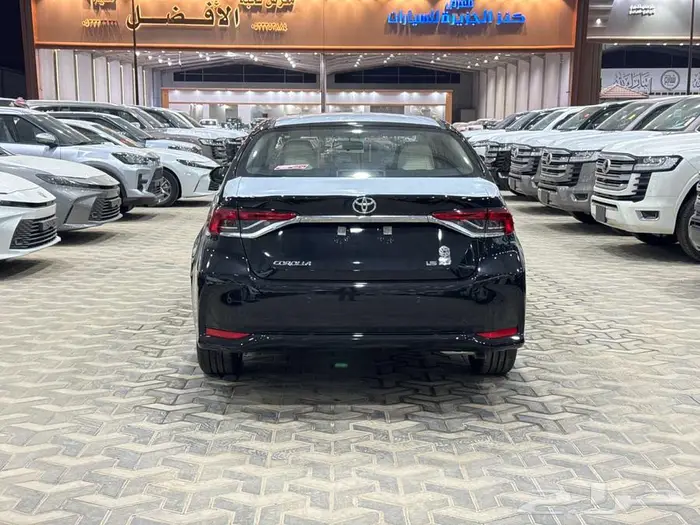 تويوتا كورولا 1.5 مطور جنوط اسود بنزين 2024 اقل سعر 24