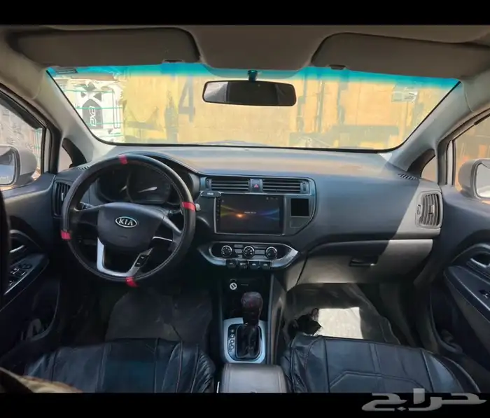 كيا ريو للبيع ممشي قليل 6
