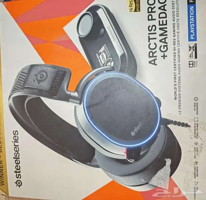 سماعة الألعاب SteelSeries Arctis Pro   GameDAC 4