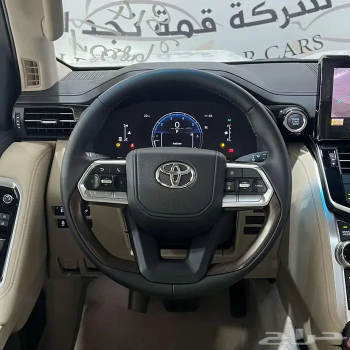 لاندكروزر GXR L2-L3-L4 سعودي دبل بنزين تماتيك 2026 9