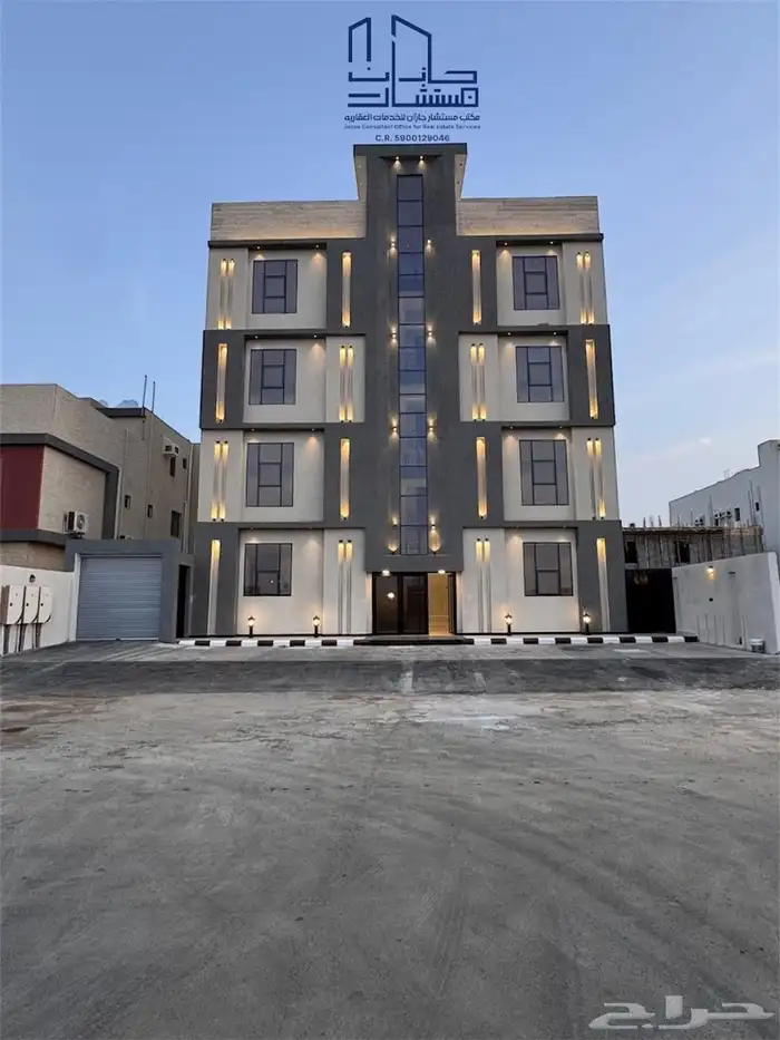 ادوار متكرره للبيع بحي الصفا جيزان بتشطيب راقي وحديث 0