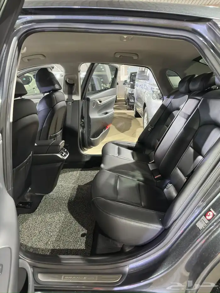 هيونداي ازيرا رصاصي 2021 بنزين بطاقة جمركية وارد كوريا 10