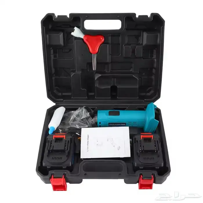 مكينة جز صوف الغنم والإبل والمواشي لاسلكي بطاريتين 4