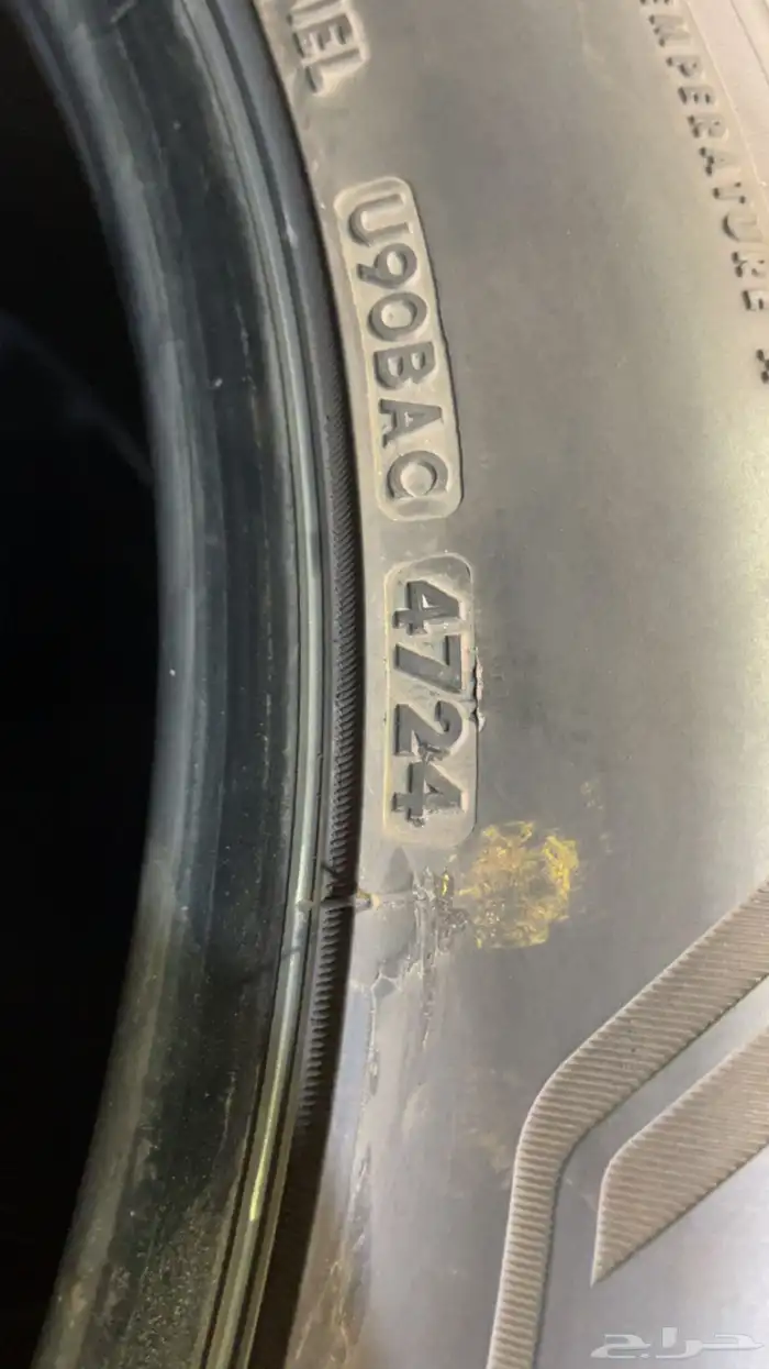 285 45 22 طقم كفرات اخ الجديد برجستون 2