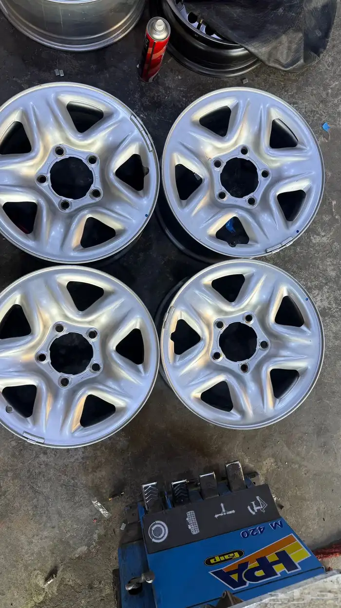 جنوط ديازل جيب لاند كروزر اصلي وكاله  مقاس 17 5