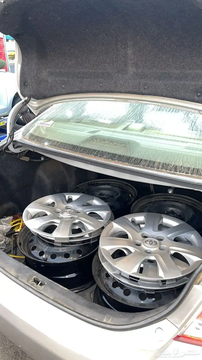 طقم جنوط كامري حديد مقاس 16 0