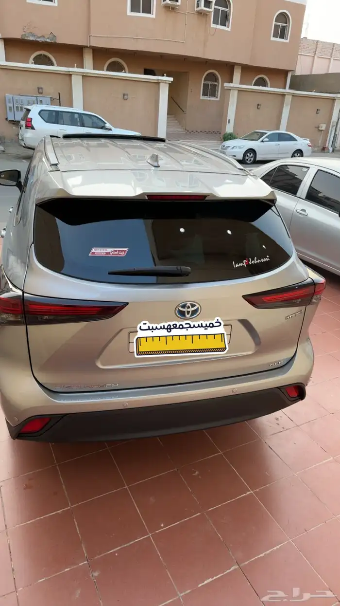 تويوتا هايلاندر نص فل ( GLE )موديل 2024 3