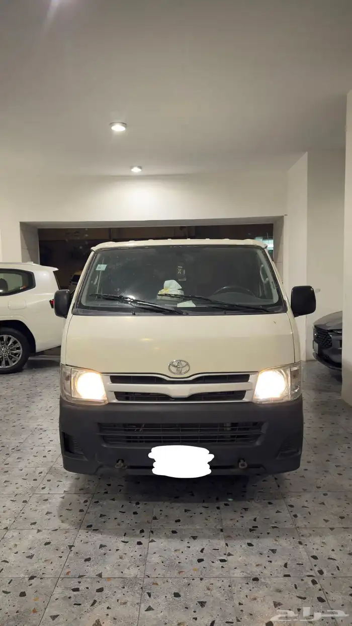 تويوتا باص هايس 2012 وكاله ممشى قليل للبيع 0