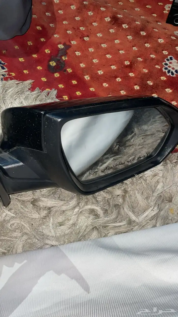 مرايات يمين اصلي سوده ويسار صيني ابيض وقربت هوا اصلي كامله 5