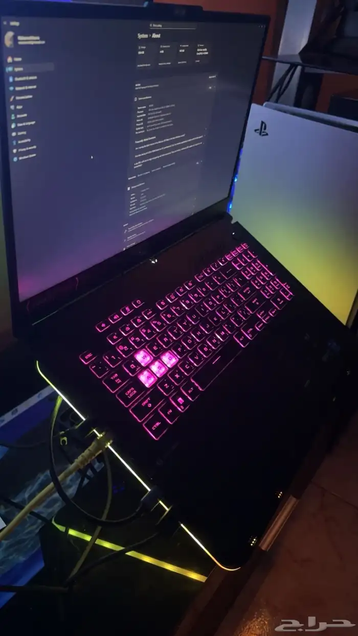 للبيع لابتوب اسوس قيمنق 3