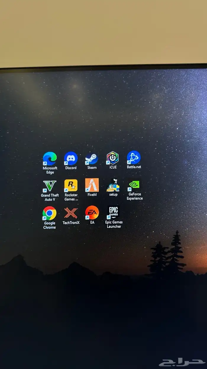 بيسي نظيف I7 12700 RTX 3060 مع جميع ملحقاته 6