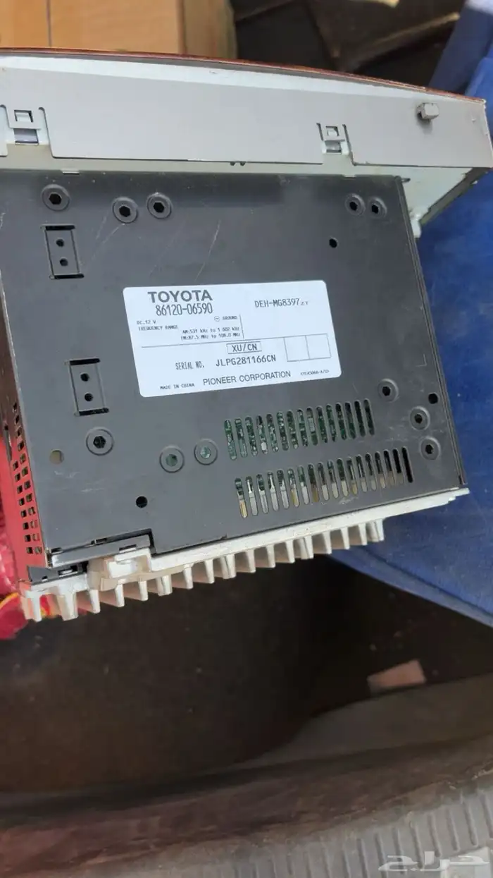 مسجل كامري نضيف مفيه الى كسر فوق واضح في الصوره ميضره 1