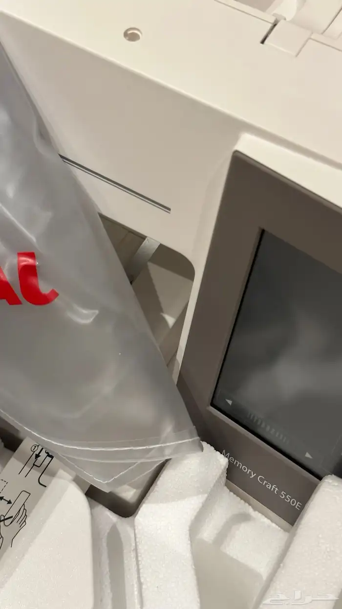 مكينة خياطة جديده نظيفه جانومي JANOME 550E 5