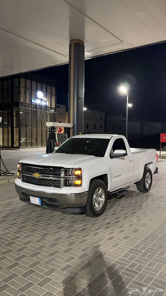 سلفرادو 6 سلندر 2014 بودي بلد مخزن مبيعات ارامكو 4