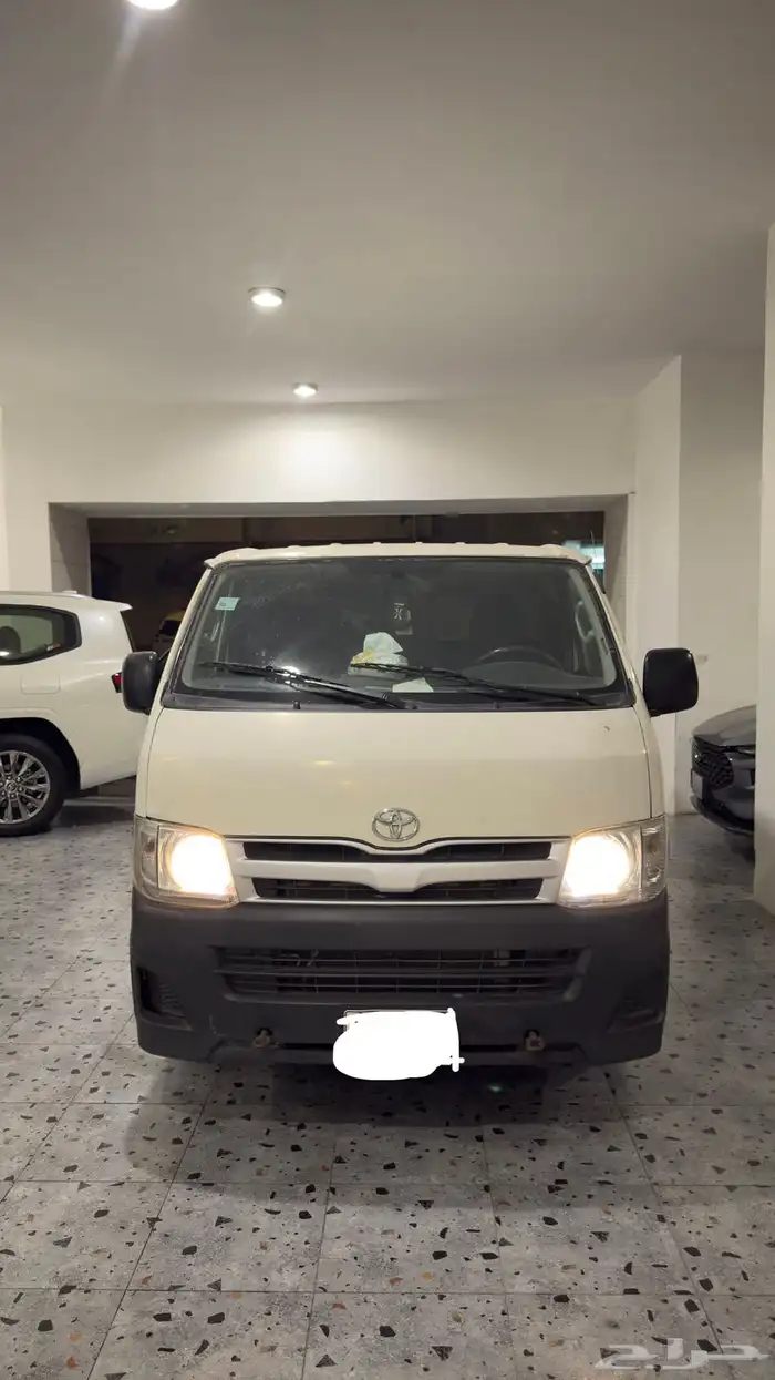 تويوتا باص هايس 2012 وكاله ممشى قليل للبيع 1