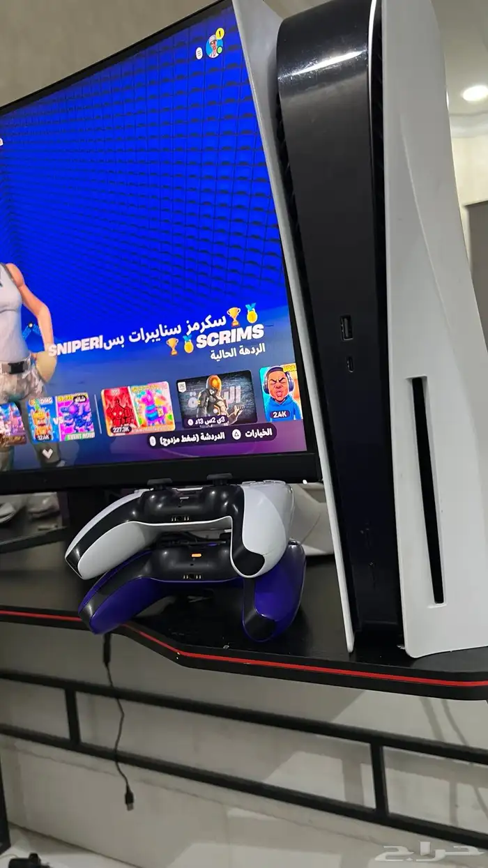 سوني 5 مدخل شريط وشاشة قيمنق 0