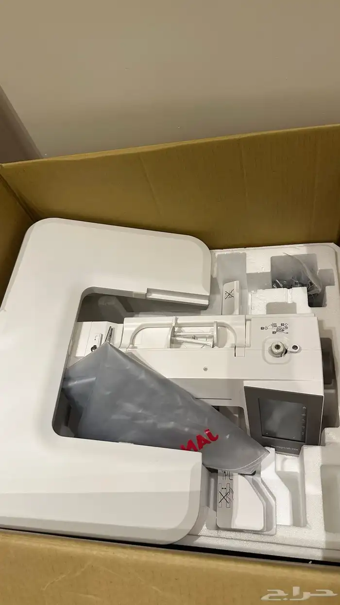 مكينة خياطة جديده نظيفه جانومي JANOME 550E 4