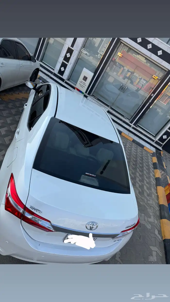 سياره كوريلا موديل 2016 فل بدون فتحت سقف دخولذكي حساسات 1