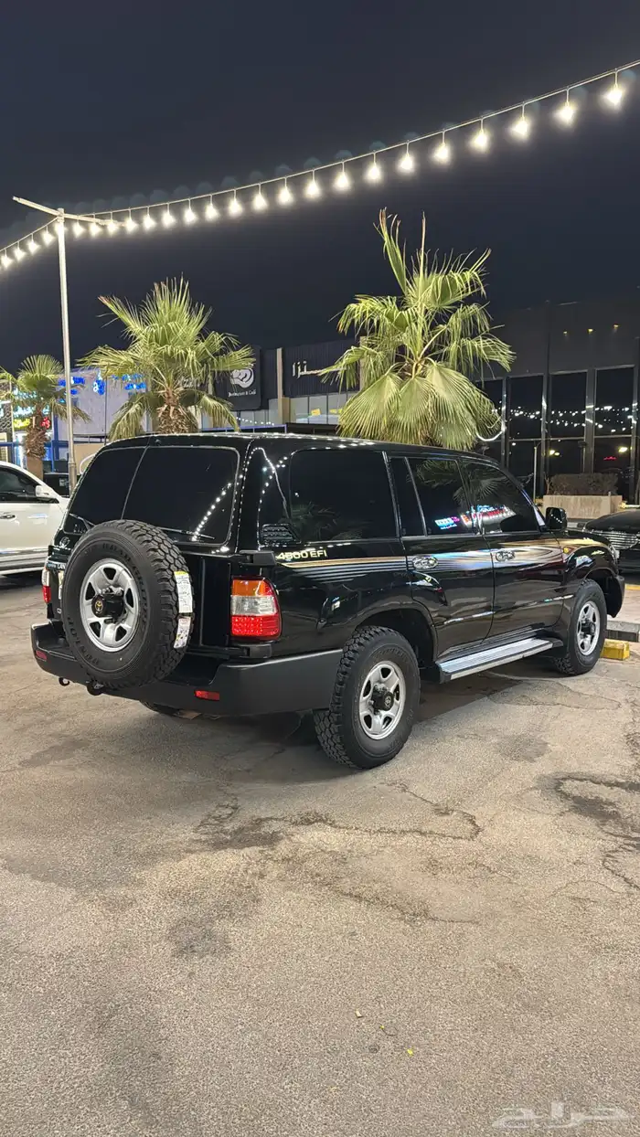 جيب لاندكروز 2005 اسود قير عادي 0