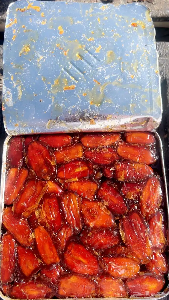 تمر صفري حبة كبيرة جامبو وفوق الوسط تنك وكراتين 3